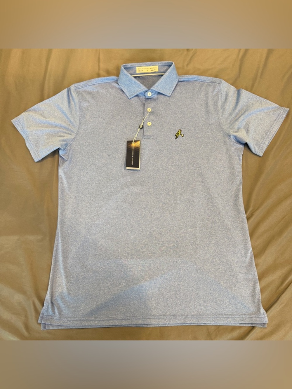 Men’s Holderness & Bourne Anderson Polo Tailored Fit Medium -  Blue NWT